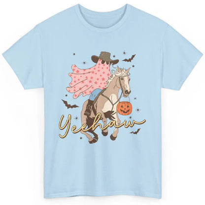 Cowboy Ghost Howdy Ghost Spooky Yeehaw Western Halloween Classic Unisex T-Shirt