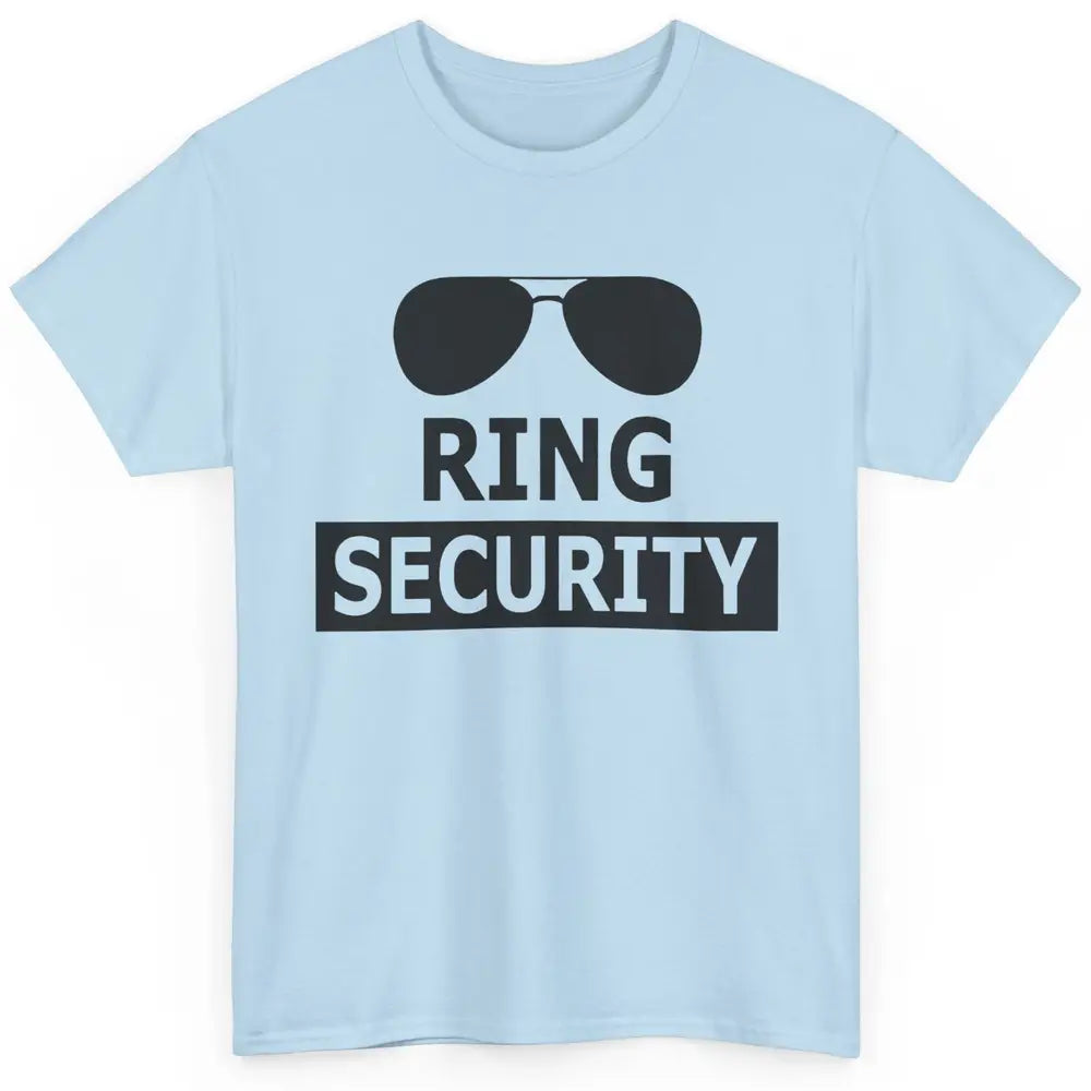 Wedding Ring Security Boy Ring Bearer Wedding Party Classic Unisex T-Shirt