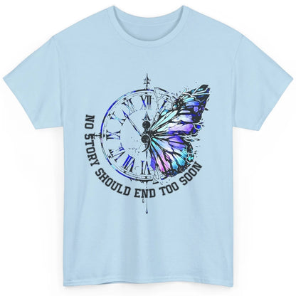 Suicide Prevention Butterfly No Story Should End Too Soon Classic Unisex T-Shirt