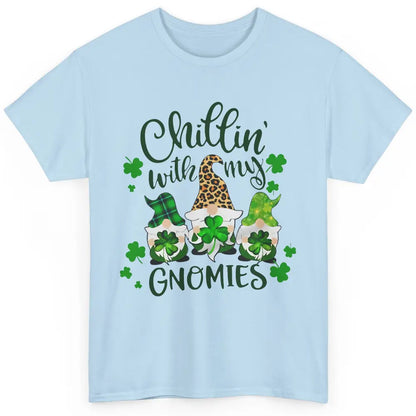 Chillin' With My Gnomes St Patrick’s Day Irish Gnomes Lucky Classic Unisex T-Shirt