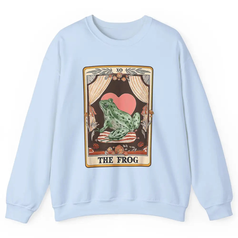 The Ginger Tarot Card Ginger Tabby Cat Ginger Cat Halloween Unisex Crewneck Sweatshirt