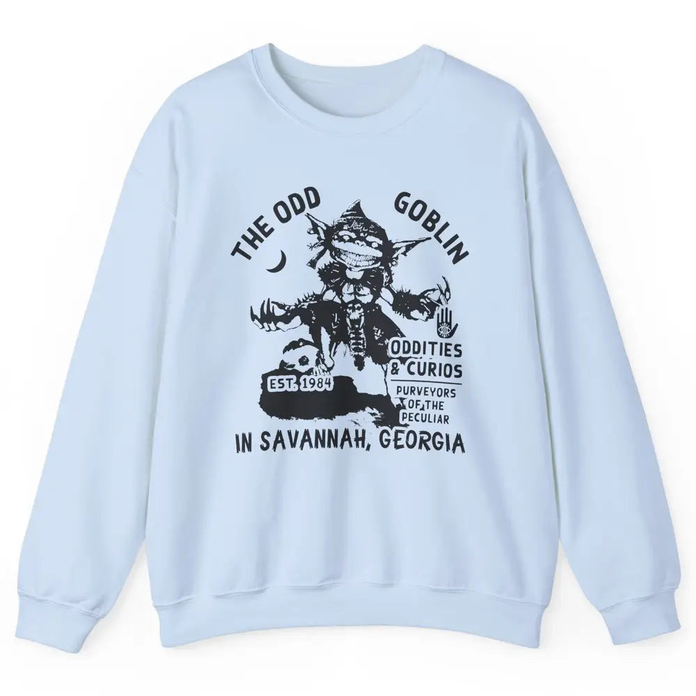 Vintage The Odd Goblin Est 1984 Oddities Savannah Georgia Unisex Crewneck Sweatshirt