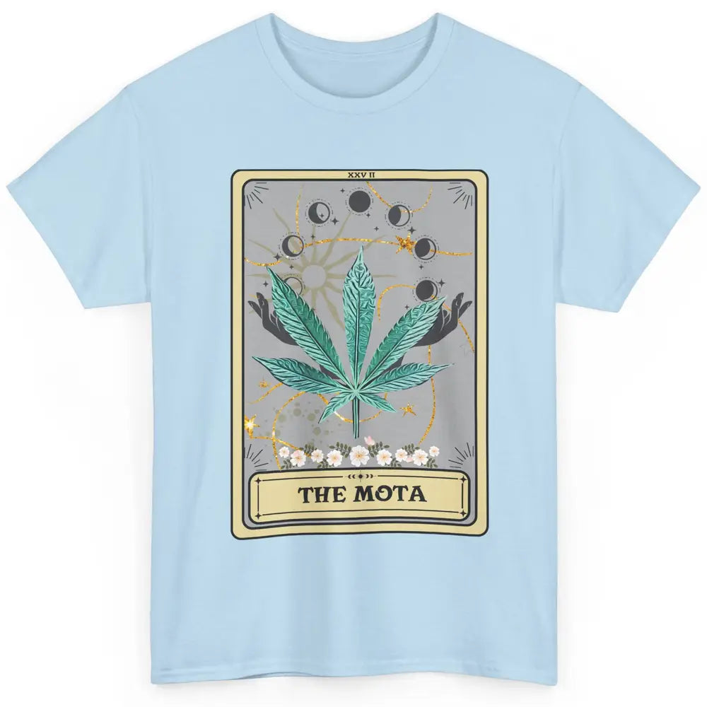 Vintage Weed The Mota Tarot Card Weed Cannabis Marijuana Classic Unisex T-Shirt