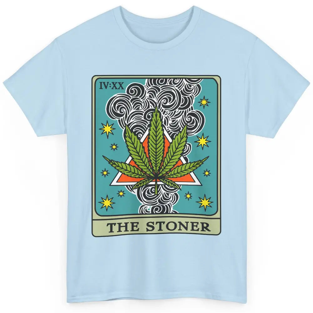 Vintage Weed The Stoner Tarot Card Weed Cannabis Marijuana Classic Unisex T-Shirt