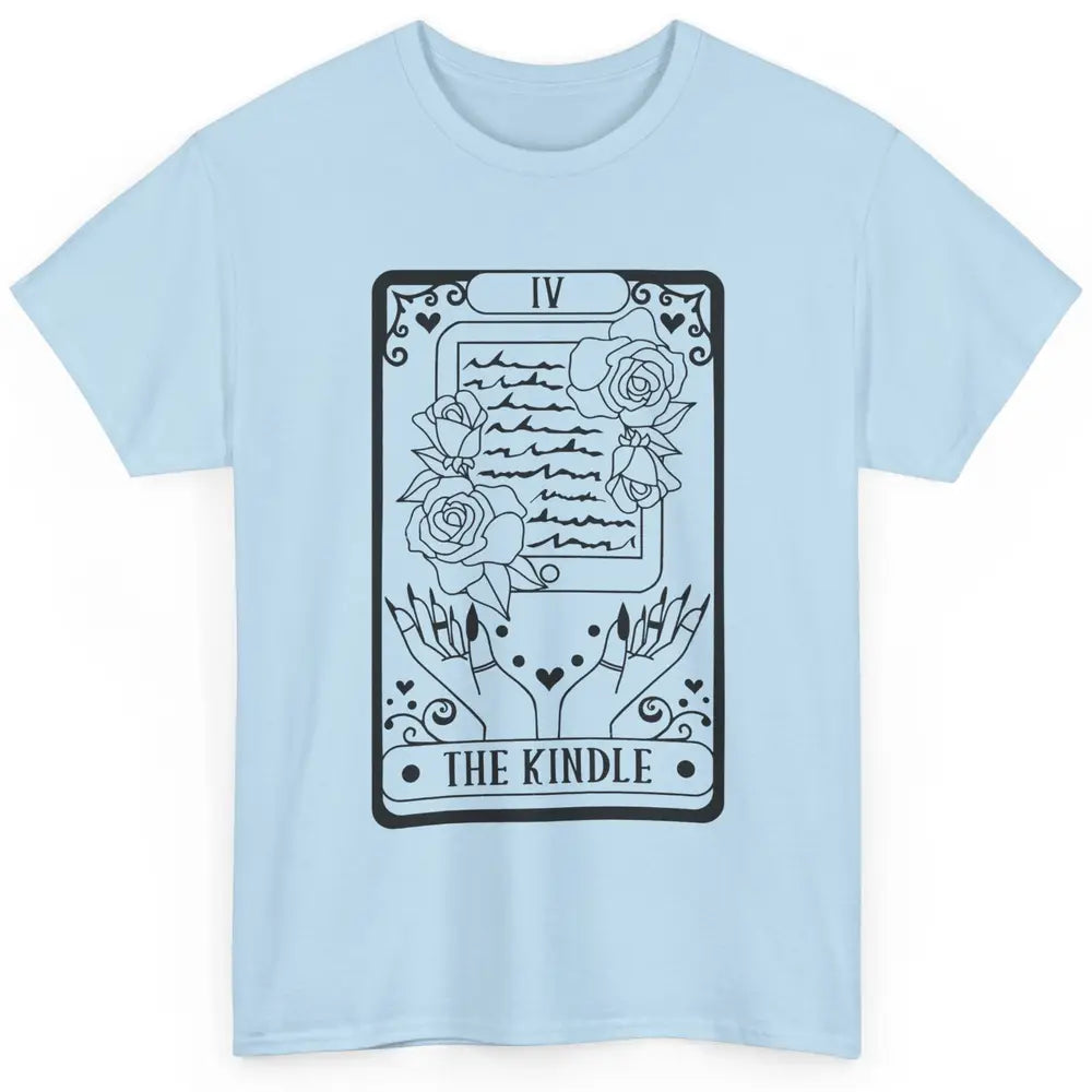 The Kindle Reader Tarot Card Halloween Kindle Book Lovers Classic Unisex T-Shirt