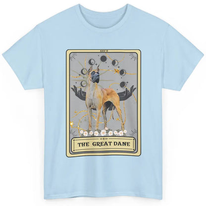 The Great Dane Tarot Card Great Dane Mom Halloween Dog Mom Classic Unisex T-Shirt