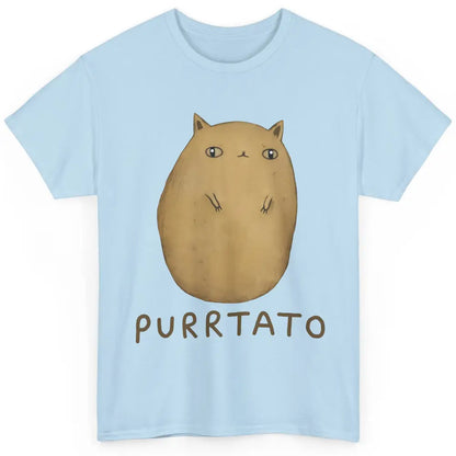 Funny Cat Potato Parody Costume Cat Mom Humorous Sarcastic Classic Unisex T-Shirt