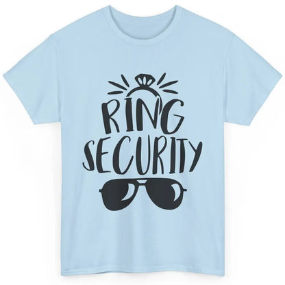 Wedding Ring Security Boy Girl Ring Bearer Wedding Party Classic Unisex T-Shirt