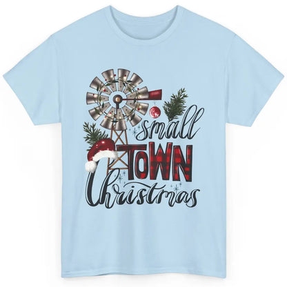 Retro Small Town Christmas Western Hometown Christmas Classic Unisex T-Shirt