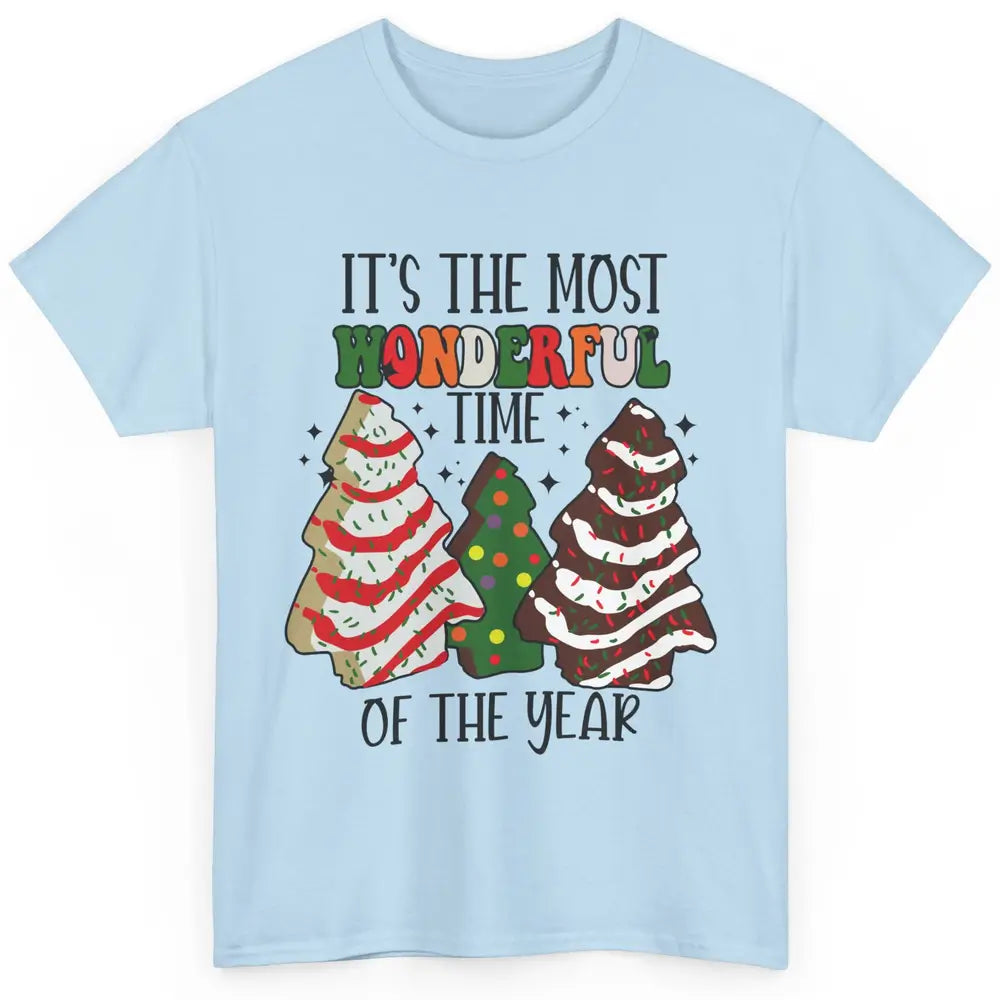 Christmas Tree Cakes Most Wonderful Time Of Year Christmas Classic Unisex T-Shirt