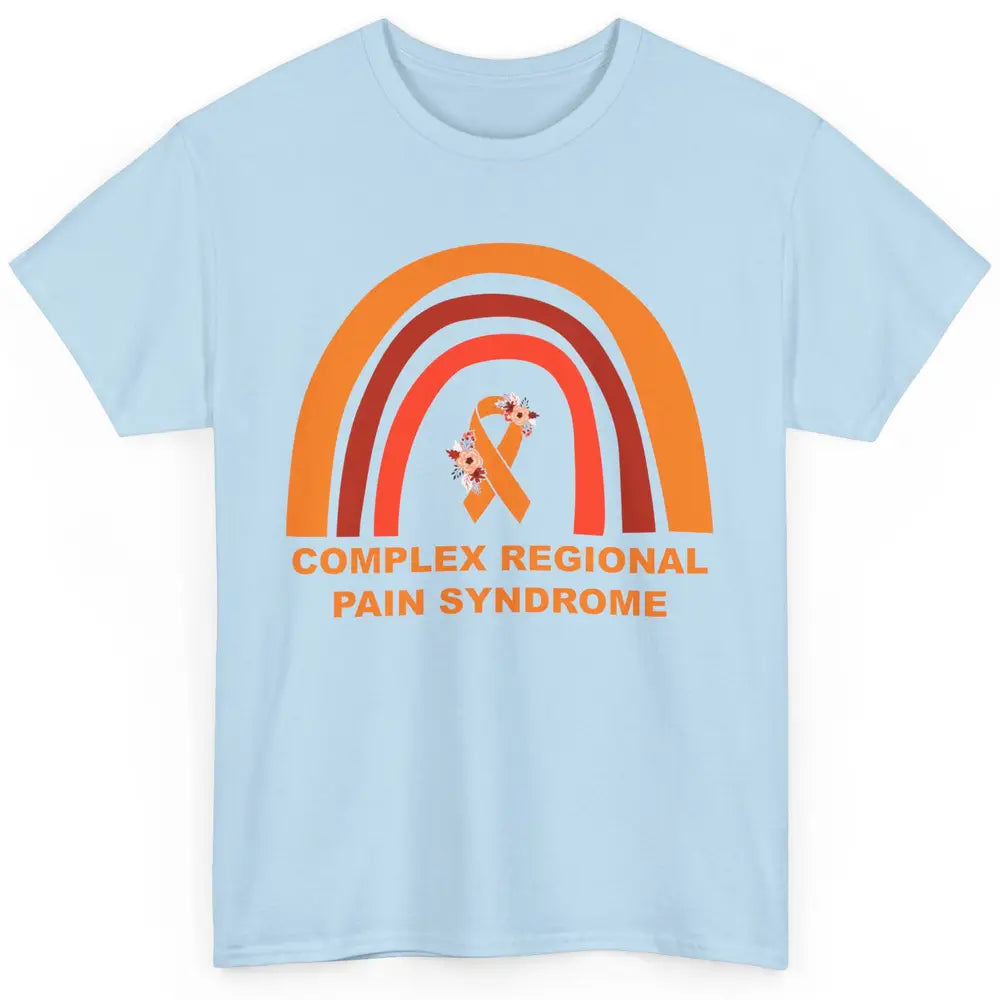 Complex Regional Pain Syndrome Awareness CRPS Orange Ribbon Classic Unisex T-Shirt