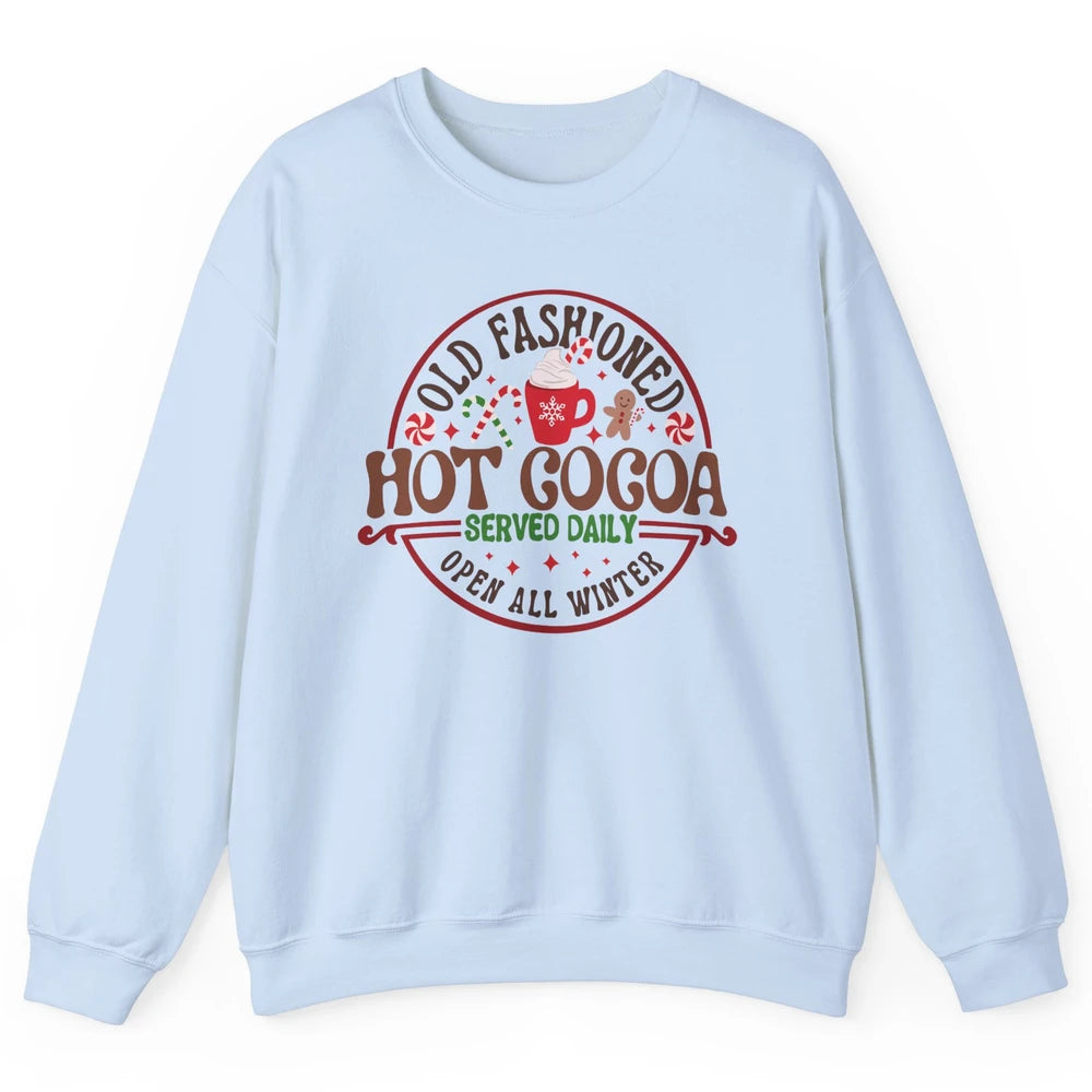 Christmas Gingerbread Hot Cocoa Hot Chocolate Christmas Unisex Crewneck Sweatshirt