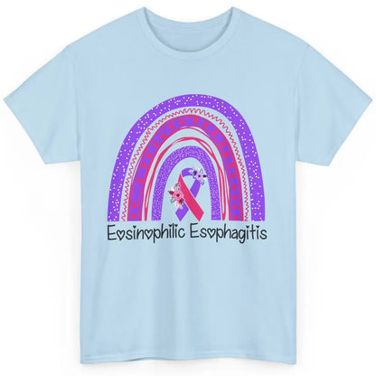 Eosinophilic Esophagitis Awareness Awareness EOE Rainbow Classic Unisex T-Shirt