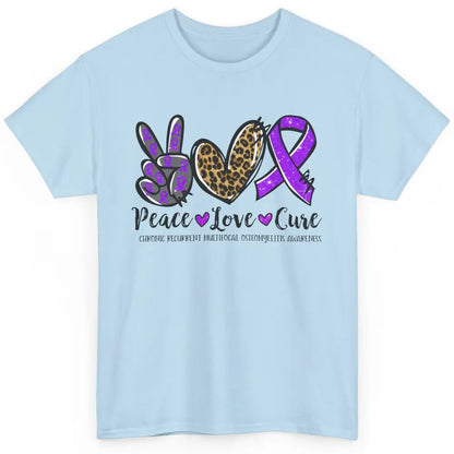 Chronic Recurrent Multifocal Osteomyelitis Peace Love Cure Classic Unisex T-Shirt