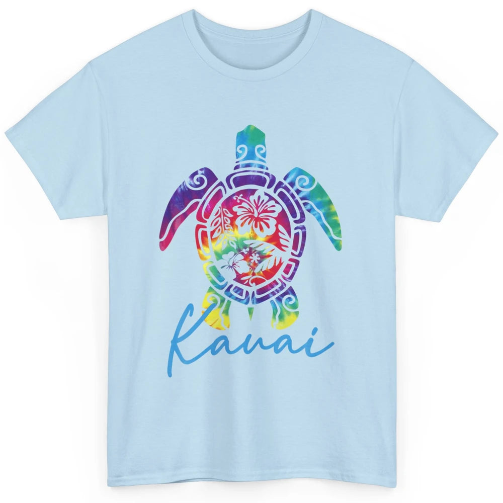 Cute Hawaiian Sea Turtle Kauai Hawaii Island Vacation Beach Classic Unisex T-Shirt