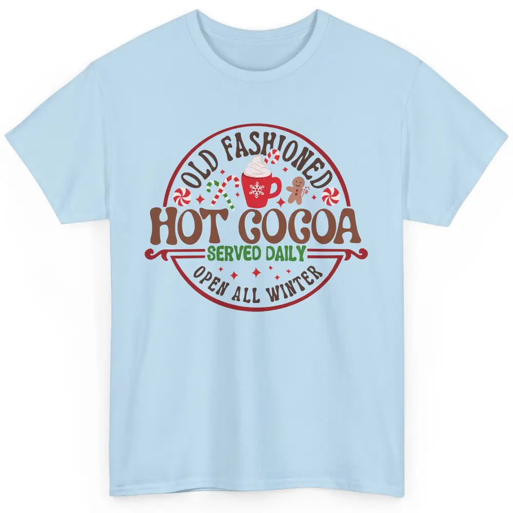 Christmas Gingerbread Hot Cocoa Hot Chocolate Christmas Classic Unisex T-Shirt