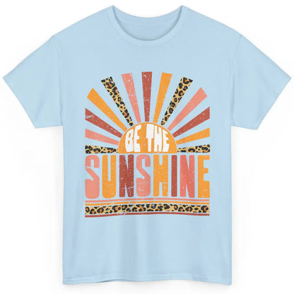 Be The Sunshine Retro Leopard Sun Vintage Summer Vacation Classic Unisex T-Shirt