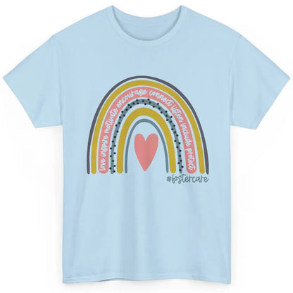 Foster Care Parents Support Rainbow Adoption Love Inspire Classic Unisex T-Shirt