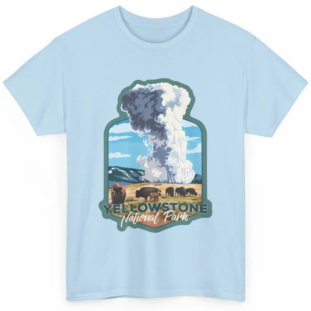 Yellowstone National Park Wyoming Old Faithful Nature Lovers Classic Unisex T-Shirt