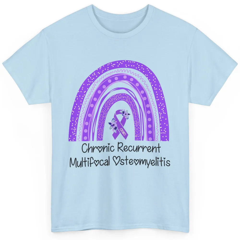 Chronic Recurrent Multifocal Osteomyelitis CRMO Rainbow Classic Unisex T-Shirt