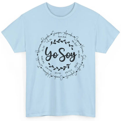 Christian Yo Soy Inspiracion Bible Verse Spanish Religious Classic Unisex T-Shirt