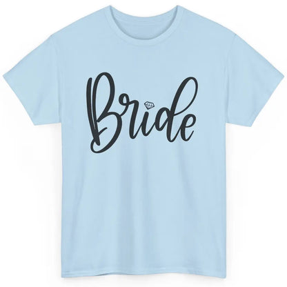 Bride To Be Diamond Ring Future Mrs. Engagement Bachelorette Classic Unisex T-Shirt