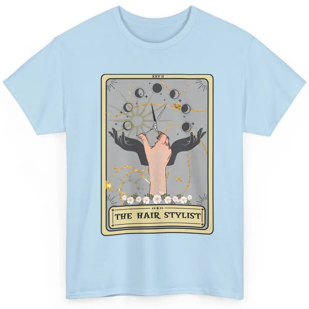 The Hairstylist Tarot Card Barber Beautician Cosmetology Classic Unisex T-Shirt