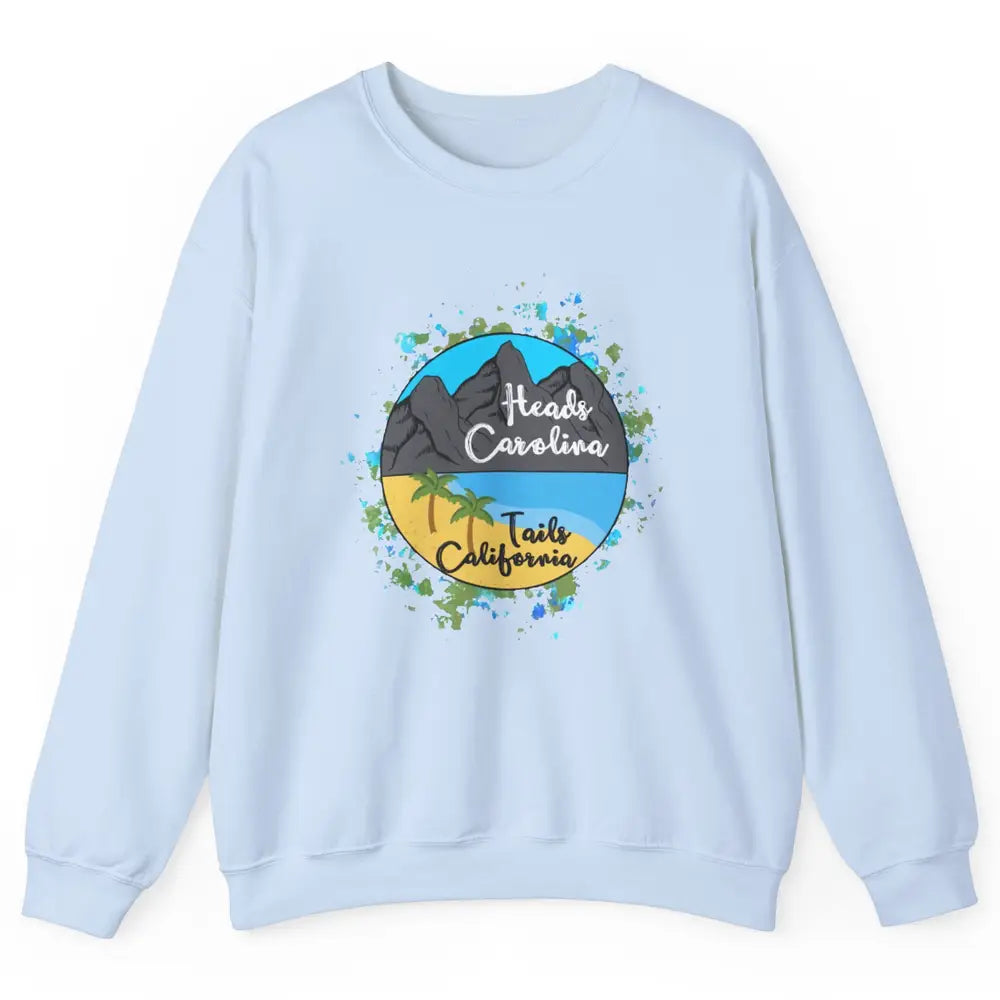 Vintage Heads Carolina Tail California Western Country Music Unisex Crewneck Sweatshirt