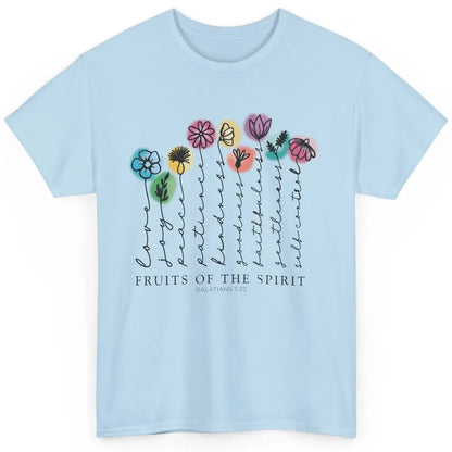 Flower Christian Fruits Of The Spirit Bible Verse Religious Classic Unisex T-Shirt