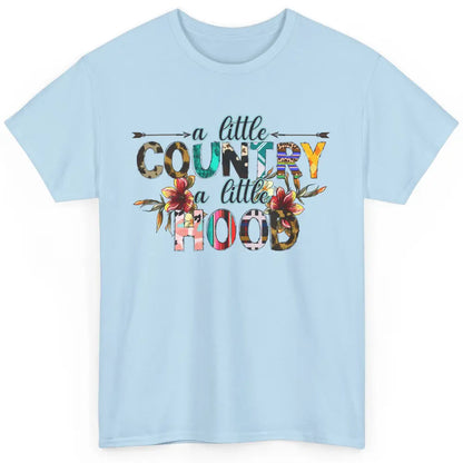 A Little Hood A Little Country Turquoise Western Country Classic Unisex T-Shirt