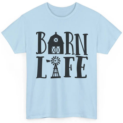 Farmhouse Barn Life Small Town Farm Animals Western Country Classic Unisex T-Shirt