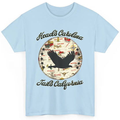 Vintage Heads Carolina Tail California Western Country Classic Unisex T-Shirt