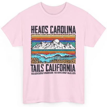 Vintage Heads Carolina Tail California Beach Summer Travel Classic Unisex T-Shirt