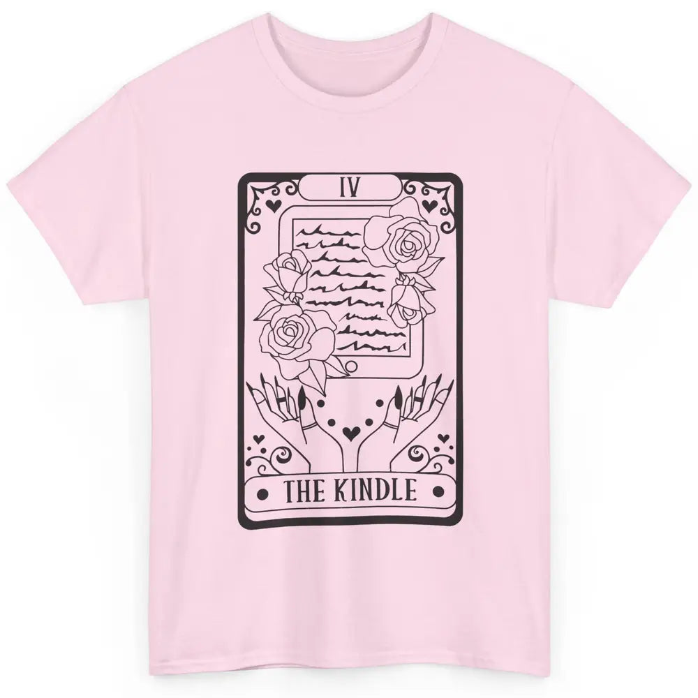 The Kindle Reader Tarot Card Halloween Kindle Book Lovers Classic Unisex T-Shirt