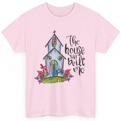 Christian Church The House That Built Me Bible Hand Drawn Classic Unisex T-Shirt