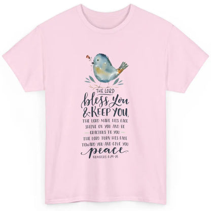 Christian The Lord Bless You Keep You Bible Verse Religious Classic Unisex T-Shirt