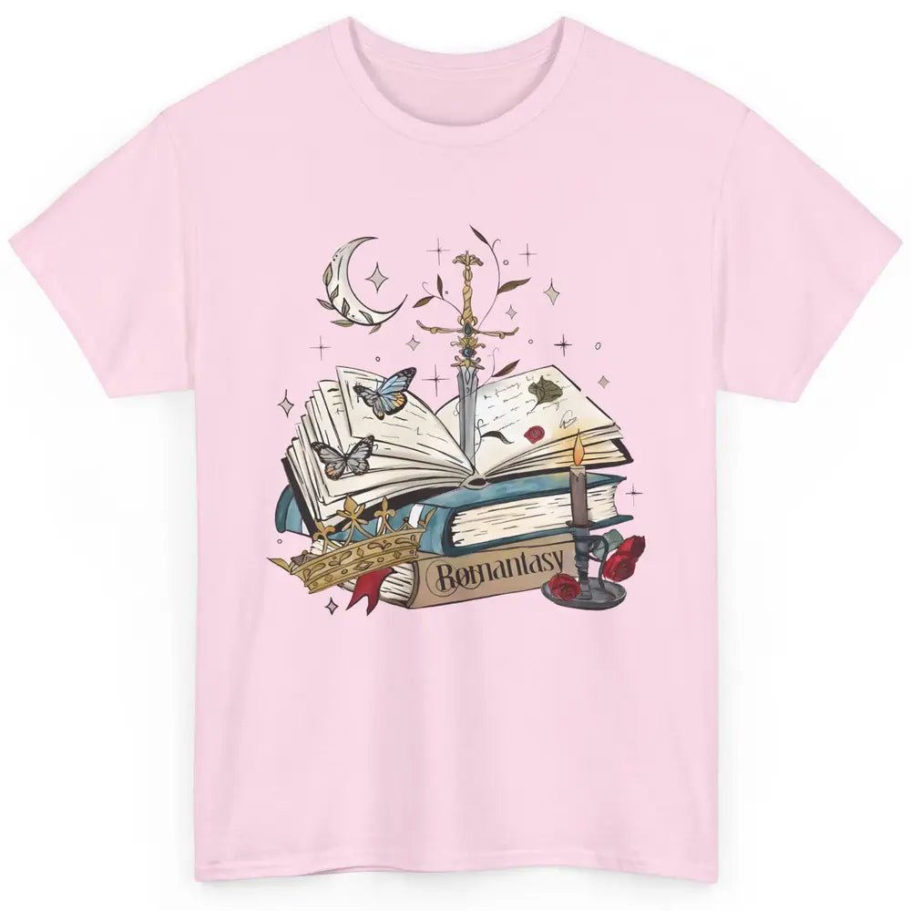 Bookish Romance Reader Librarian Literature Gothic Bookworm Classic Unisex T-Shirt