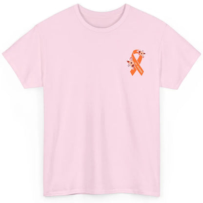 Functional Neurological Disorder Awareness FND Orange Ribbon Classic Unisex T-Shirt