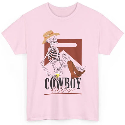 Cowboy Killers Skeleton Western Country Skull Vintage Retro Classic Unisex T-Shirt