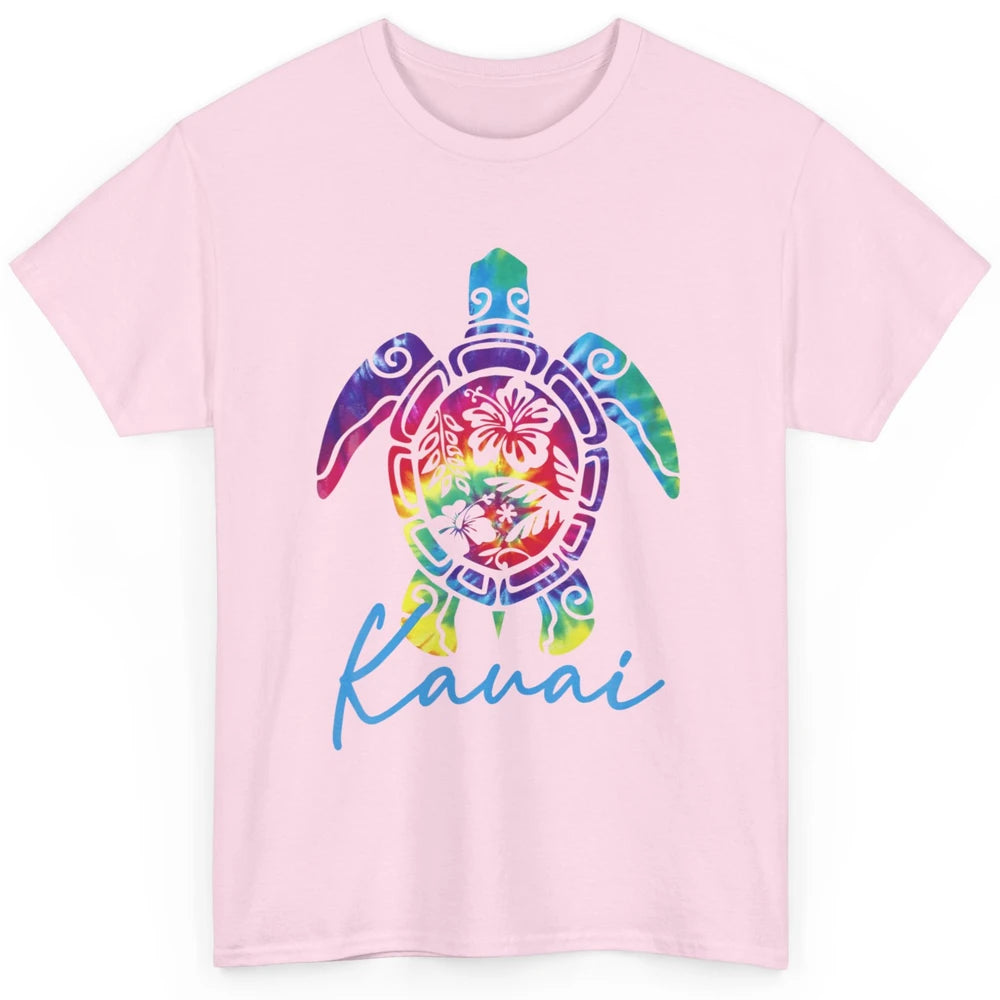 Cute Hawaiian Sea Turtle Kauai Hawaii Island Vacation Beach Classic Unisex T-Shirt