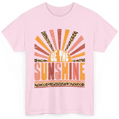 Be The Sunshine Retro Leopard Sun Vintage Summer Vacation Classic Unisex T-Shirt