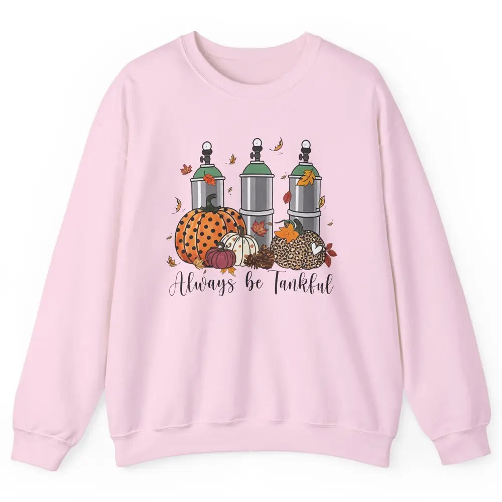 Thanksgiving Respiratory Therapist Thankful RT Nurse Autumn Unisex Crewneck Sweatshirt