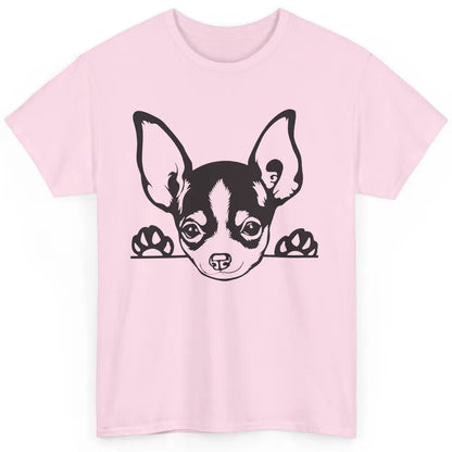 Chihuahua Owner Gift Chihuahua Dog Mom Chihuahua Black White Classic Unisex T-Shirt