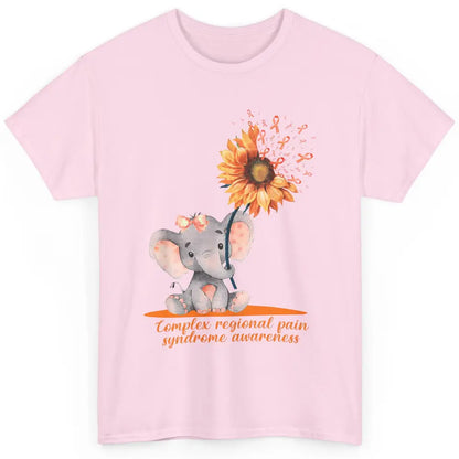 Complex Regional Pain Syndrome Sunflower Baby Elephant CRPS Classic Unisex T-Shirt