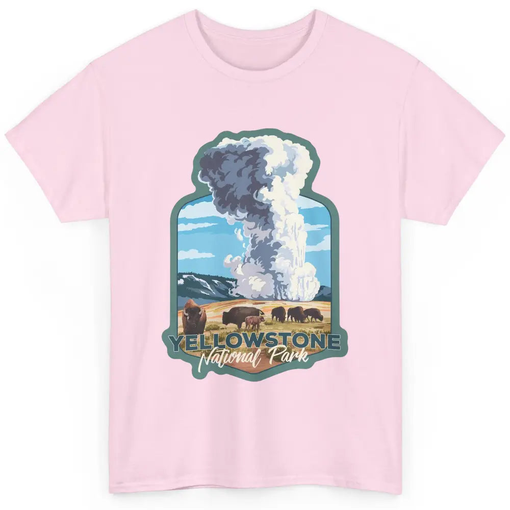 Yellowstone National Park Wyoming Old Faithful Nature Lovers Classic Unisex T-Shirt