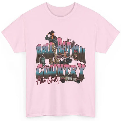 Cowgirl Bell Bottom Country Atta Girl Western Small Town Classic Unisex T-Shirt