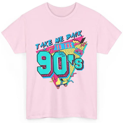 Vintage Take Me Back To The 90s Cassette Retro Rainbow Child Classic Unisex T-Shirt