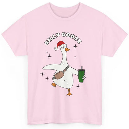 Funny Silly Goose Boojee Christmas Goose Bag And Cup Holiday Classic Unisex T-Shirt