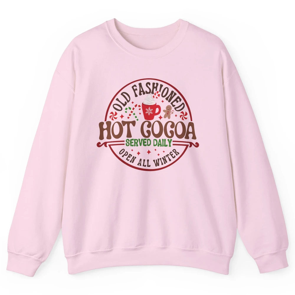 Christmas Gingerbread Hot Cocoa Hot Chocolate Christmas Unisex Crewneck Sweatshirt