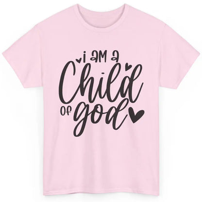 Christian Cross I'm Child Of God Bible Verse Faith Religious Classic Unisex T-Shirt